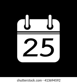 Simple Calendar Icon illustration design