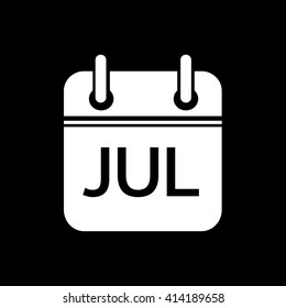 Simple Calendar Icon illustration design