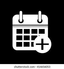 Simple Calendar Icon illustration design