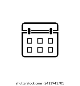 Simple Calendar icon,vector illustration. vector calendar icon eps.