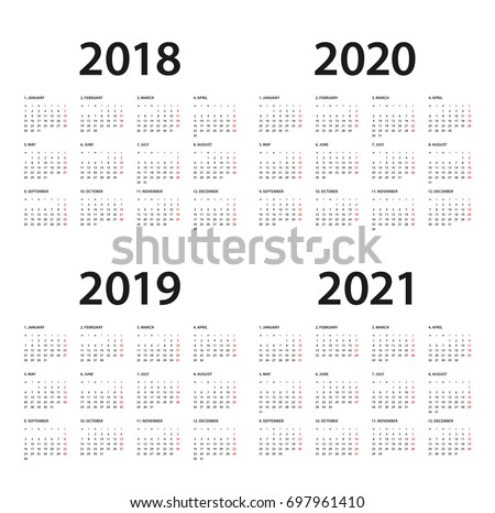 Norsk kalender 2018