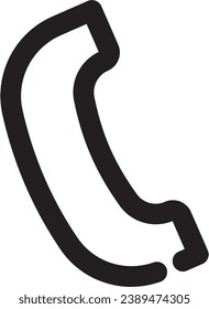 simple call icon in basic essential package