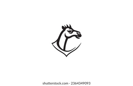 A simple camel black vector sign white background