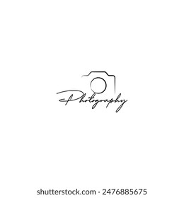 Simple Camera icon, camera logo, photography logo vector.