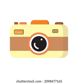 simple camera illustration vector design