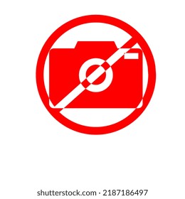 Einfaches Logo-Design mit Kamera und Rot