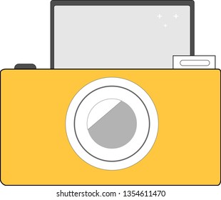 Simple Camera Mirrorles Vector