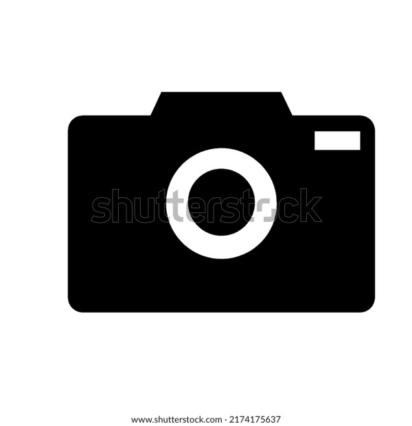 Simple Camera Vector Logo Icon Symbol Stock Vector (Royalty Free ...