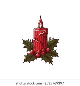 Simple Candle Line Drawing
Minimalist Candle Silhouette in One Line
