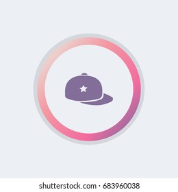 simple cap icon