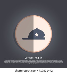 simple cap icon
