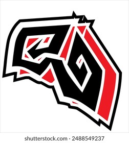 simple car decal from tribal vector
