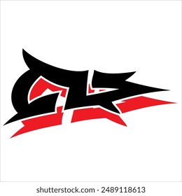 simple car decal in tribal vector art