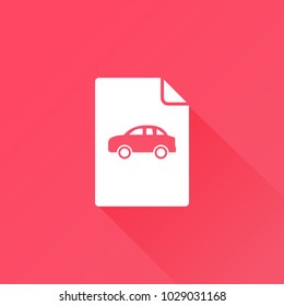 simple car icon 