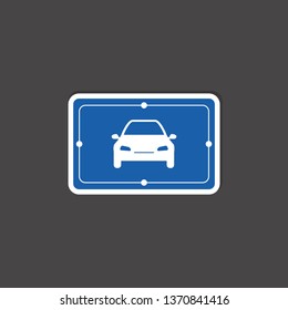 simple car icon