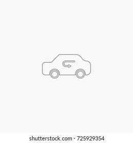 simple car icon