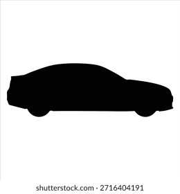 Simple car icon collection isolated on a white background. Front view symbol of auto, vehicle, automobile, sedan, van. Transport, car sharing, or delivery concept icons. Flat style vector illustration
