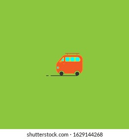 Simple car icon template design