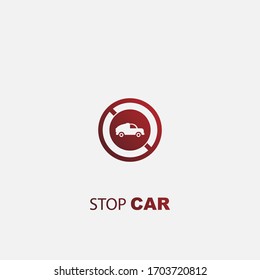 simple car icon vector eps