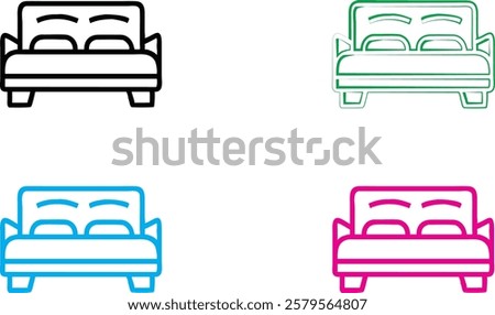 Simple car icons, minimalist vehicle designs, front view automobiles, colorful outline drawings, geometric car shapes, retro style vehicle illustrations, clean line art, compact car silhouettes, styli