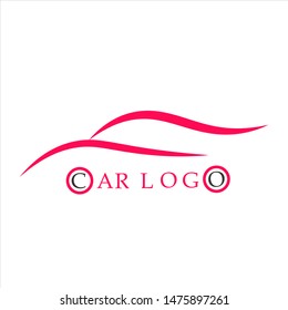 
simple car logo template design