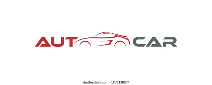 Simple Car Logo Vector Design Template Stock Vector (Royalty Free ...