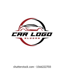 Simple Car Logo Vector Line Art Stock Vector (Royalty Free) 1566222703 ...