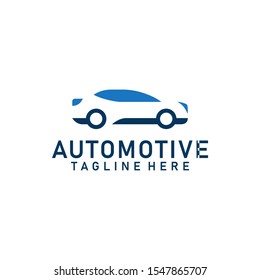 Simple Car Logo Vector Template For Company