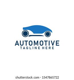 Simple Car Logo Vector Template For Company