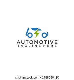 Simple Car Logo Vector Template For Company