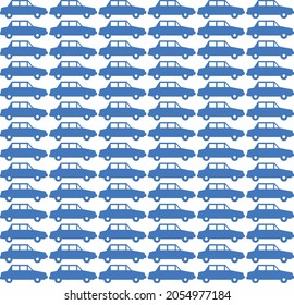 Simple car pattern and background art