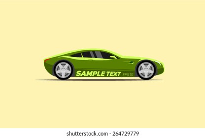 simple car sports coupe