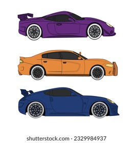 Simple Car Vector Art and Graphics Free Downloads and Modification.
