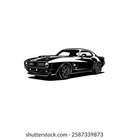Simple Car Vector Icon Design.