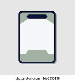 simple card game design template printable 