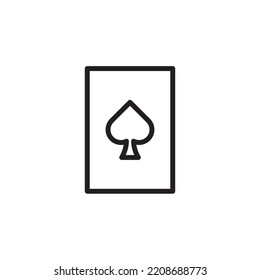 Simple Card Icon Design, Vector Illustration