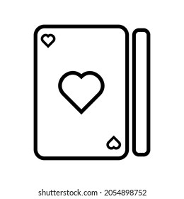 simple card icon - icon template