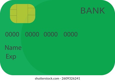 A simple card for payment, banking, investment, deposit, attendance, and cash.