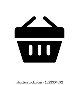 Simple cart icon vector illustration