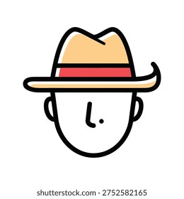 a simple cartoon drawing
