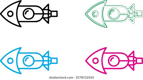 Simple cartoon rockets, colorful spacecraft designs, minimalist space shuttles, geometric rocket outlines, playful spaceship illustrations, retro-futuristic vehicle sketches, vibrant doodle-style spac