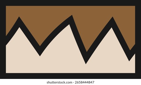 Fondo simple de la torta del estilo de la historieta