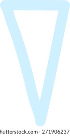 Colgante de Vector de dibujos animados simple