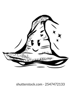 A simple, cartoon-style illustration of the Sorting Hat