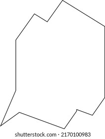 It is a simple cartoon-style vertical balloon. I made it with the image of a single black color, only the main line, no fill, and a cartoon dialogue frame.