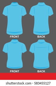 Simple Casual clothes, Colored Blue