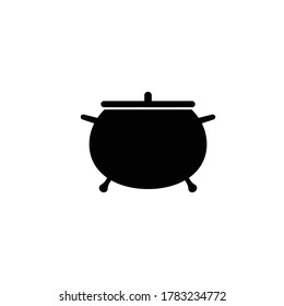 Simple Cauldron, Cooking Pot Vector Icon