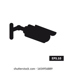 Simple CCTV camera icon, CCTV camera sign/symbol Vector