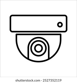 simple cctv vector icon design