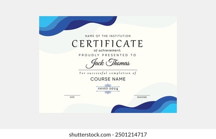 simple certificate design. simple certificates. professional. training certificate